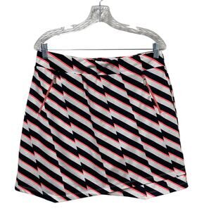 Tail Skort Womens M Black Pink Print Tennis Golf Athletic Stretch